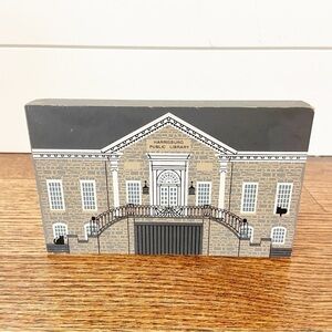 The Cat’s Meow | Vintage 1995 Series XIII Harrisburg Public Library Mini Wooden